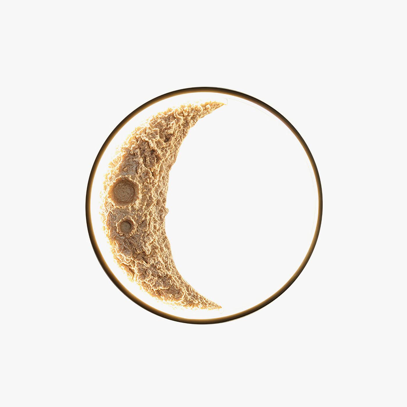 Moon Wall Lamp | LED | Black + White