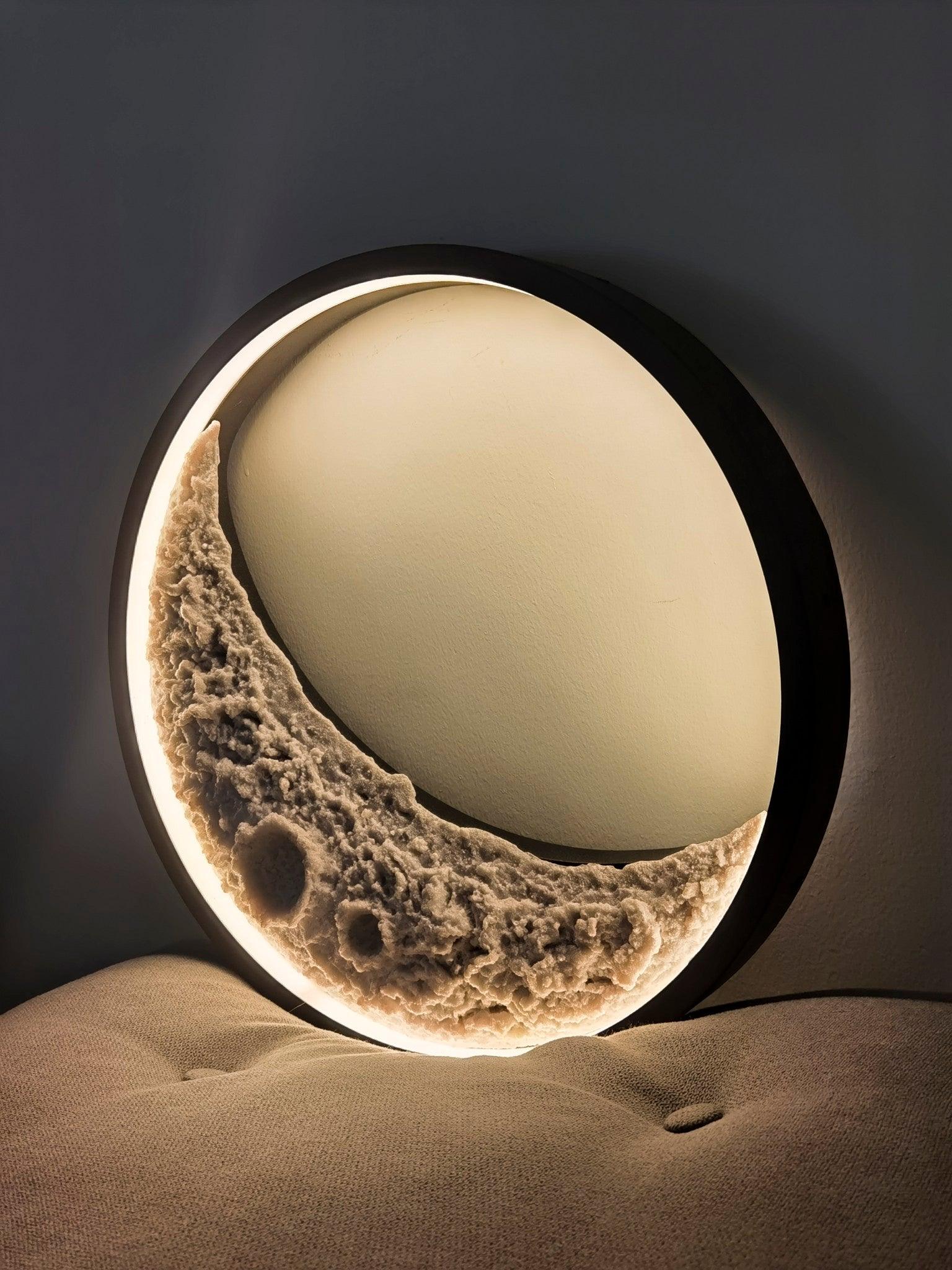 Moon Wall Lamp | LED | Black + White