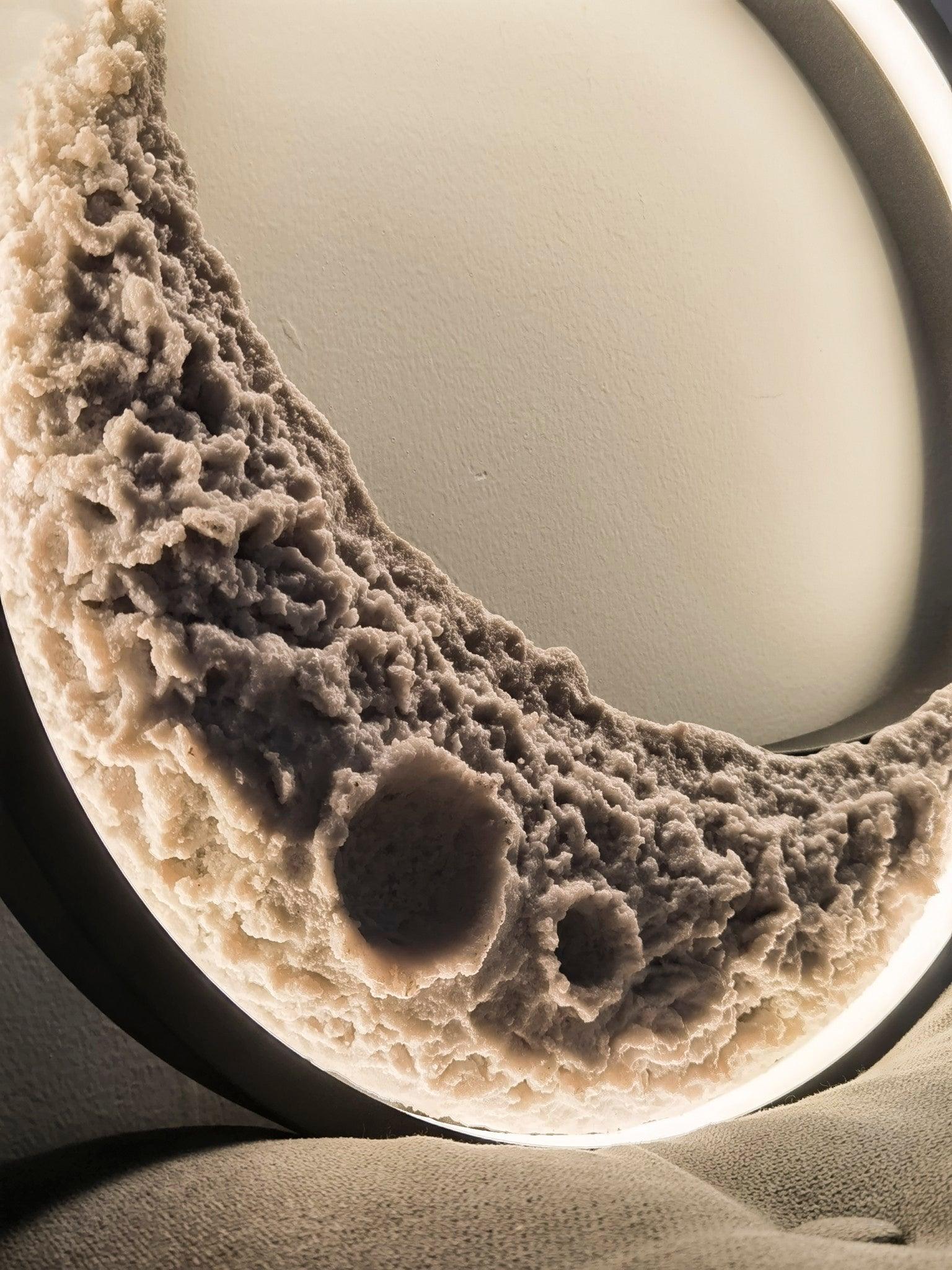 Moon Wall Lamp | LED | Black + White