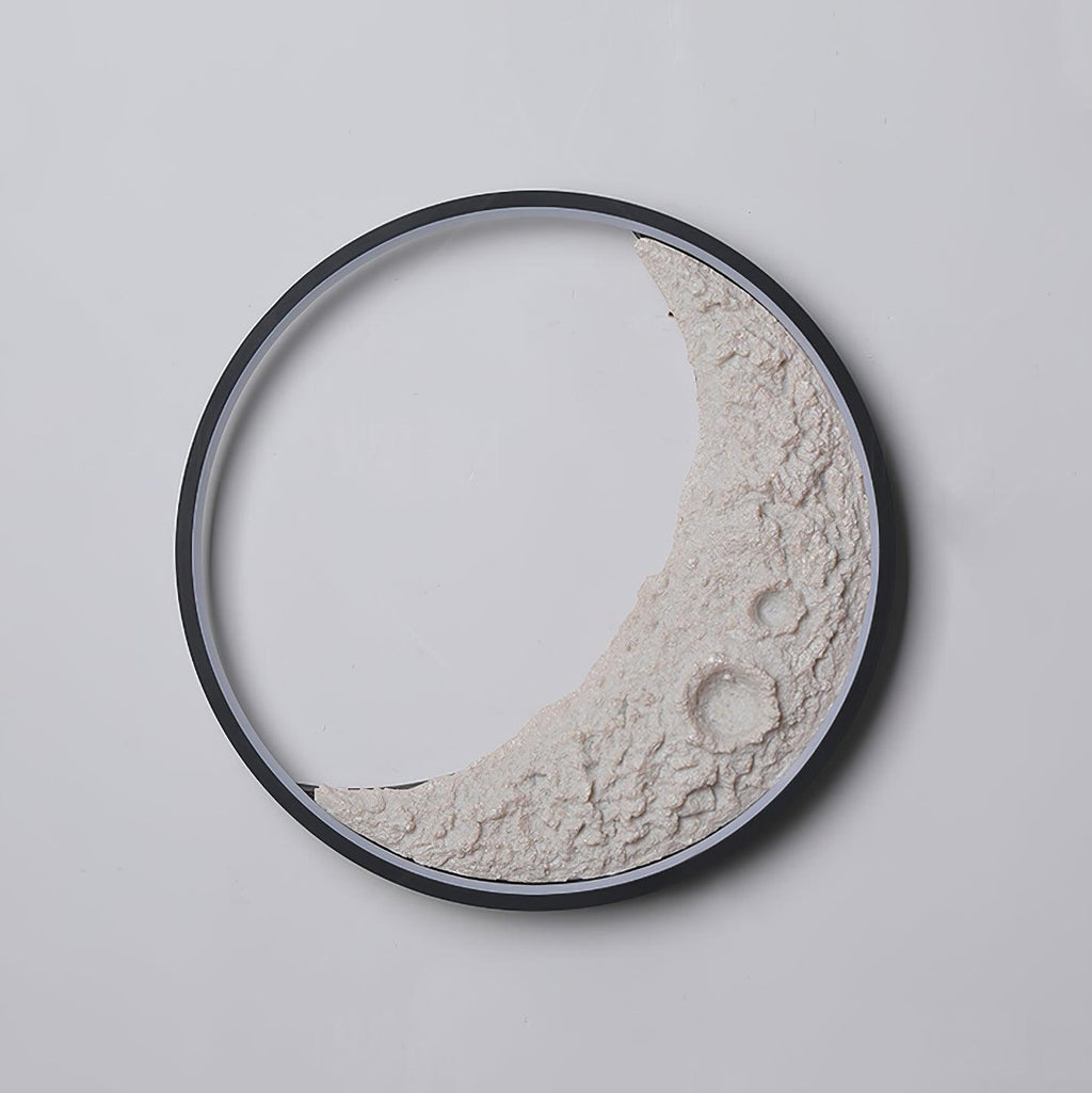 Moon Wall Lamp | LED | Black + White