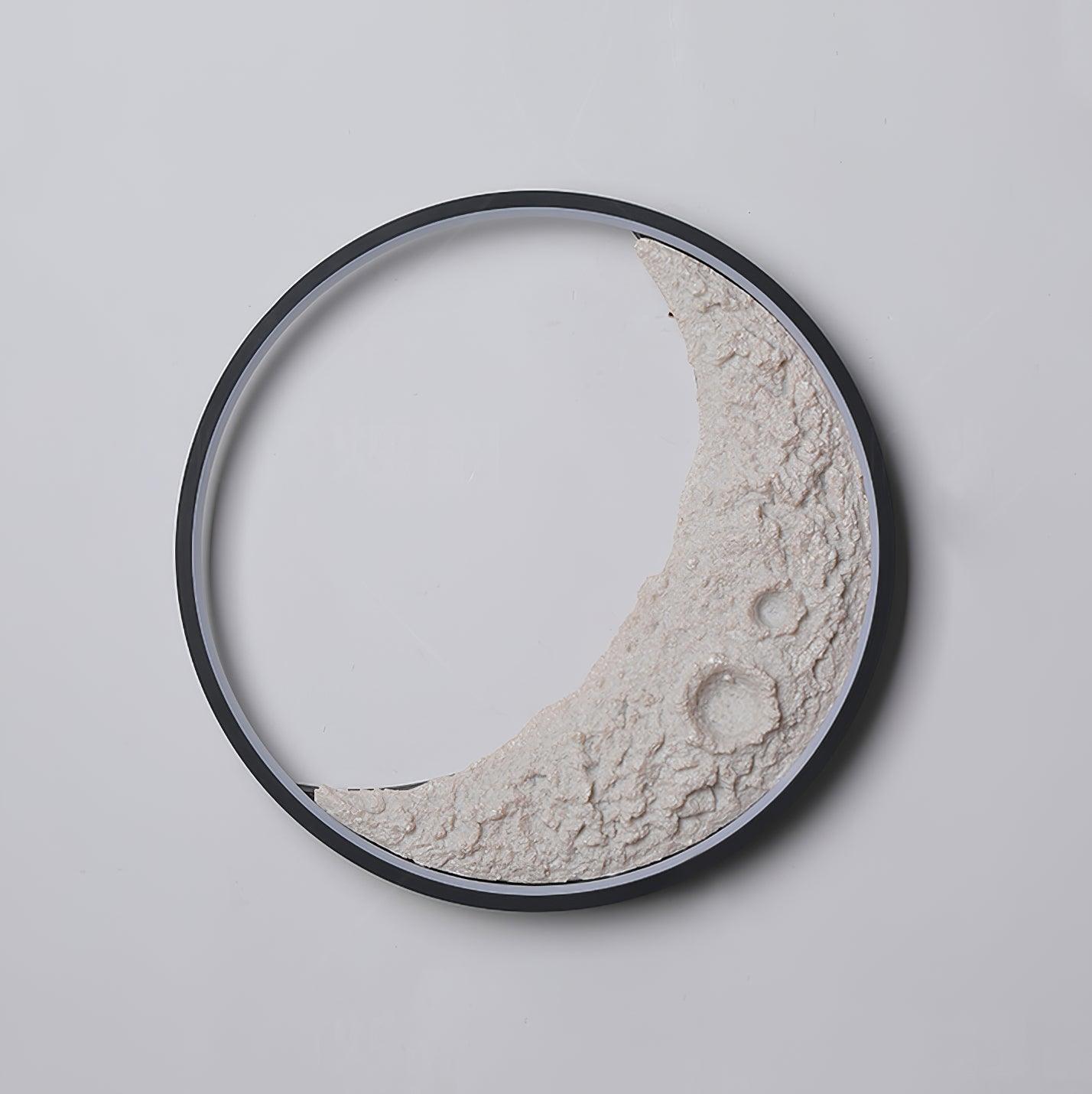 Moon Wall Lamp | LED | Black + White