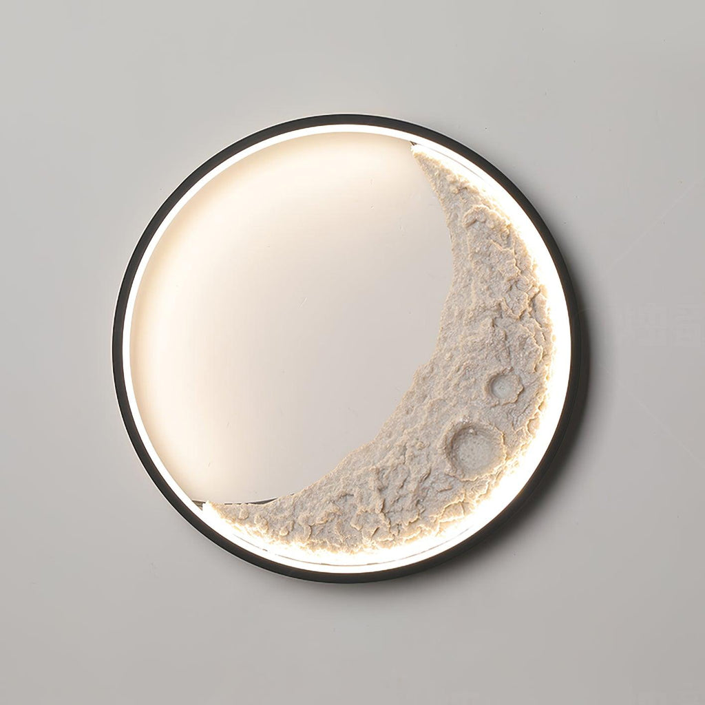 Moon Wall Lamp | LED | Black + White