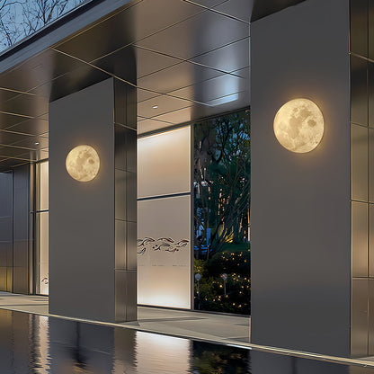 Moon 3D Wall Lamp | Lunar Surface | White