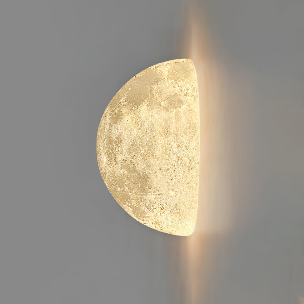 Moon 3D Wall Lamp | Lunar Surface | White