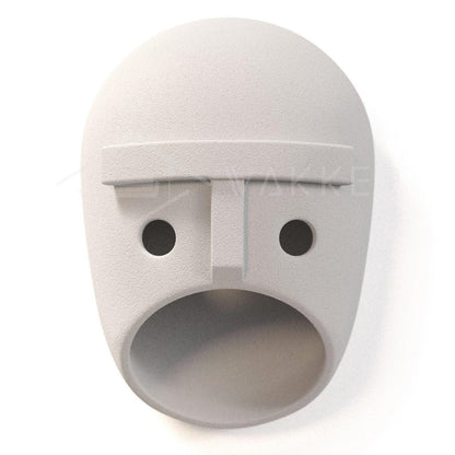 Mask Wall Light | Resin, Aluminum, Iron | Grey