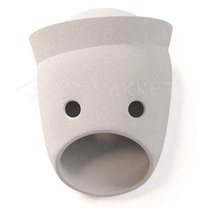 Mask Wall Light | Resin, Aluminum, Iron | Grey