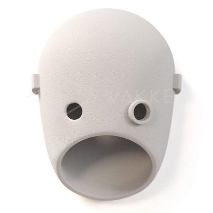 Mask Wall Light | Resin, Aluminum, Iron | Grey