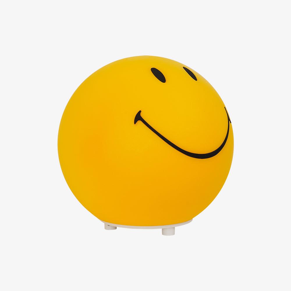 Smiling Rechargeable Table Lamp | Warm Yellow LED | 23cm Diameter