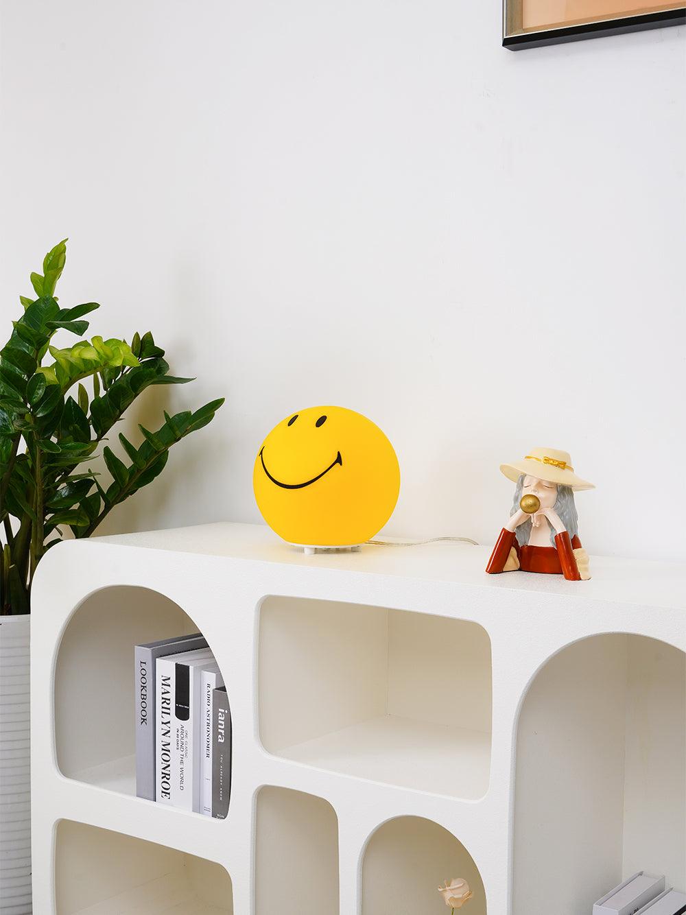 Smiling Table Lamp | Yellow LED | 23cm Diameter