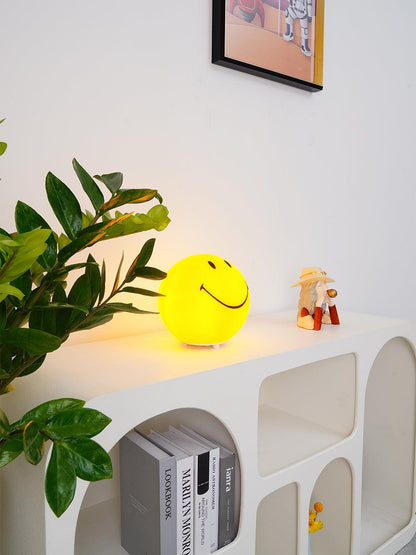Smiling Table Lamp | Yellow LED | 23cm Diameter