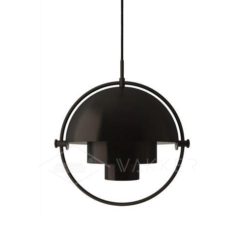 Multi-Lite Pendant Light | Adjustable Metal Shade | Black, Copper, Chrome Options