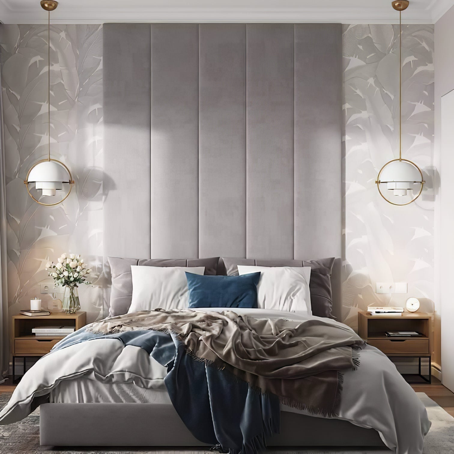 Multi-Lite Pendant Light | Adjustable Metal Shade | Black, Copper, Chrome Options