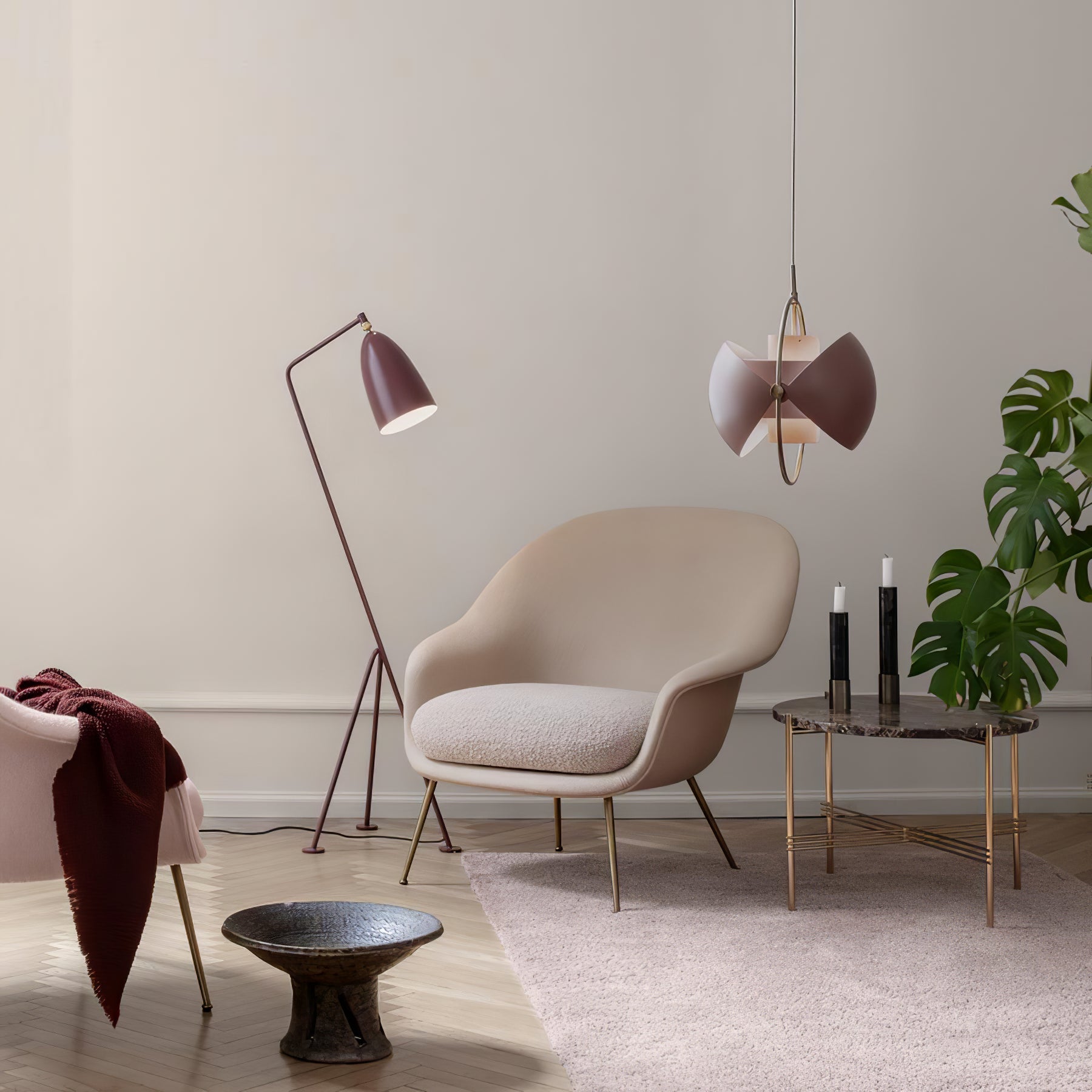 Multi-Lite Pendant Light | Adjustable Metal Shade | Black, Copper, Chrome Options