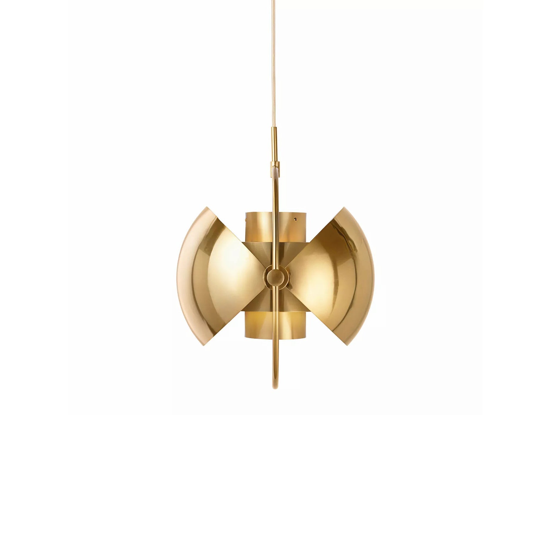 Multi-Lite Pendant Light | Adjustable Metal Shade | Black, Copper, Chrome Options