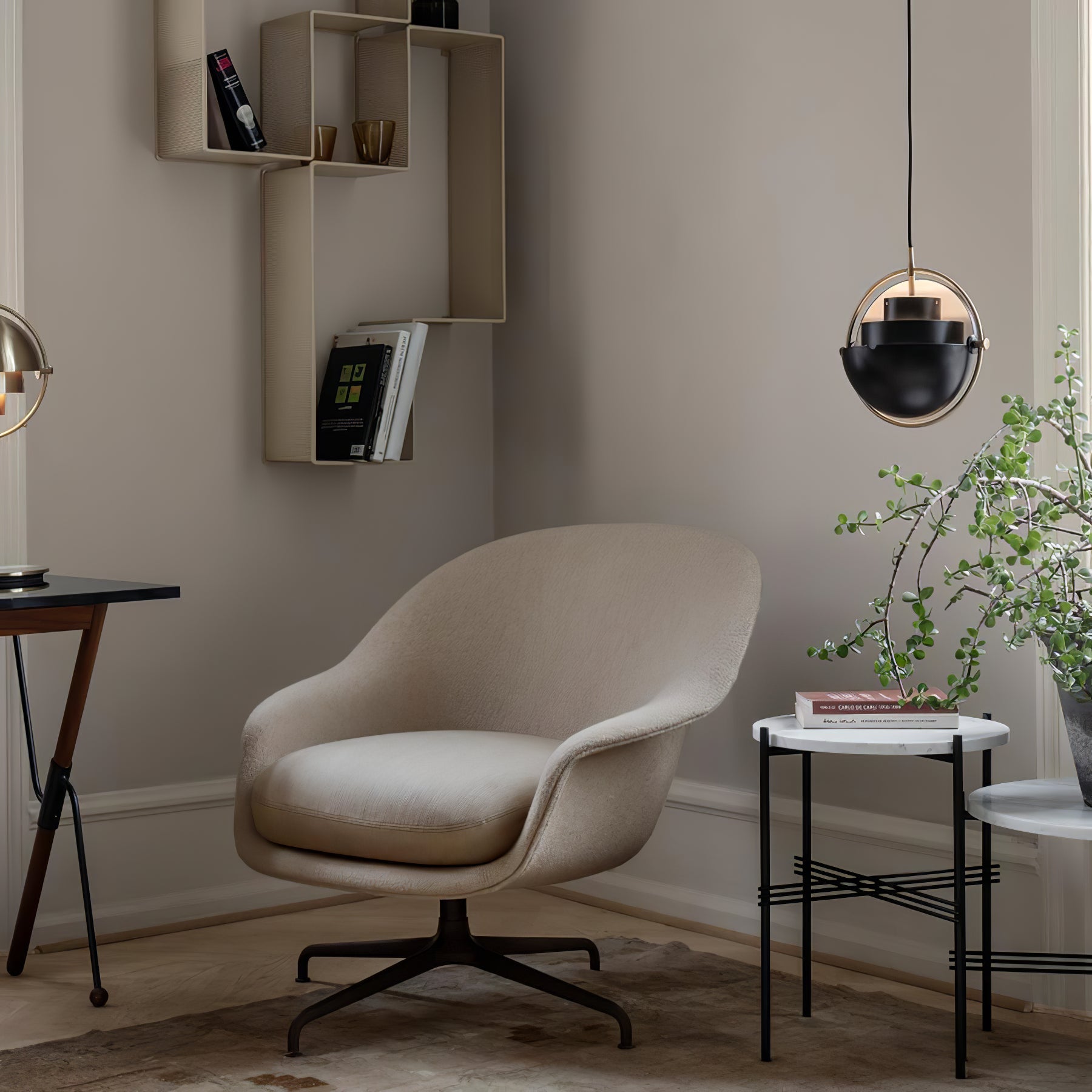 Multi-Lite Pendant Light | Adjustable Metal Shade | Black, Copper, Chrome Options