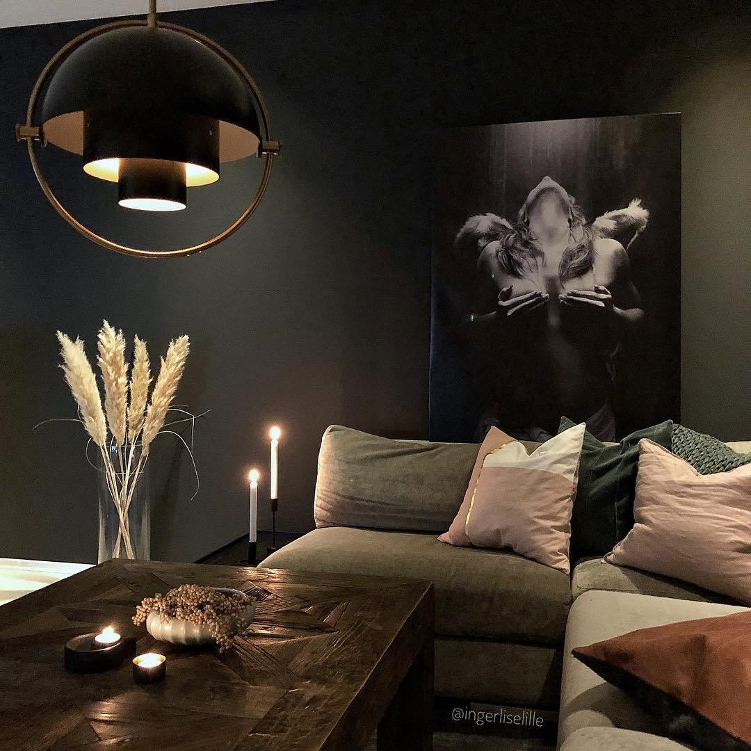 Multi-Lite Pendant Light | Adjustable Metal Shade | Black, Copper, Chrome Options