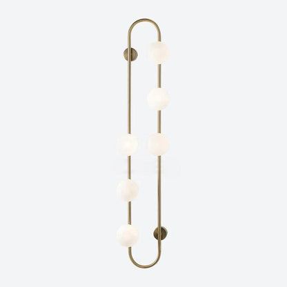 Buch Wall Lamp | Metal & Glass | Gold & Black