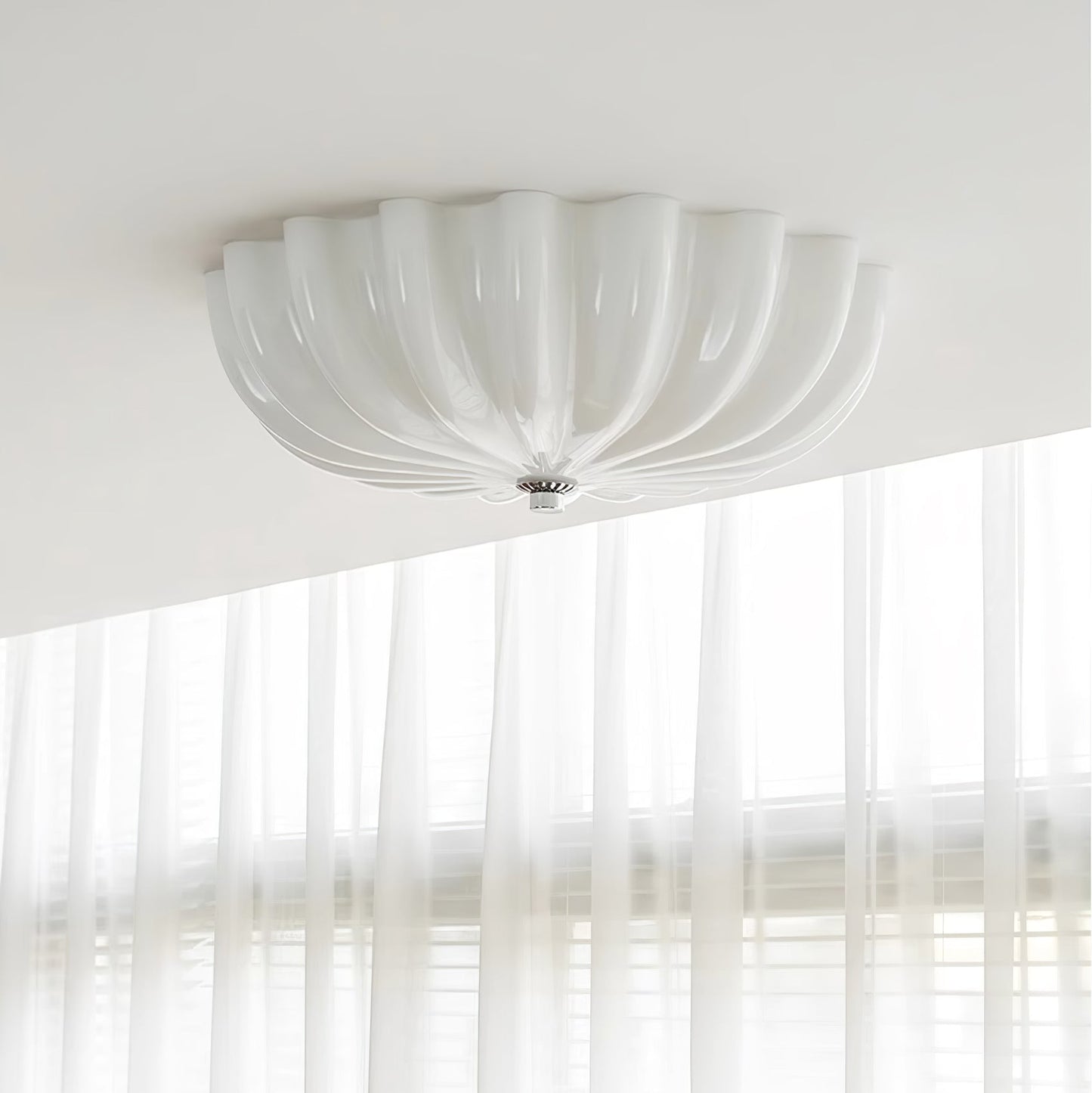 Murano Glass Ceiling Light | Integrated LED | 45cm Diameter