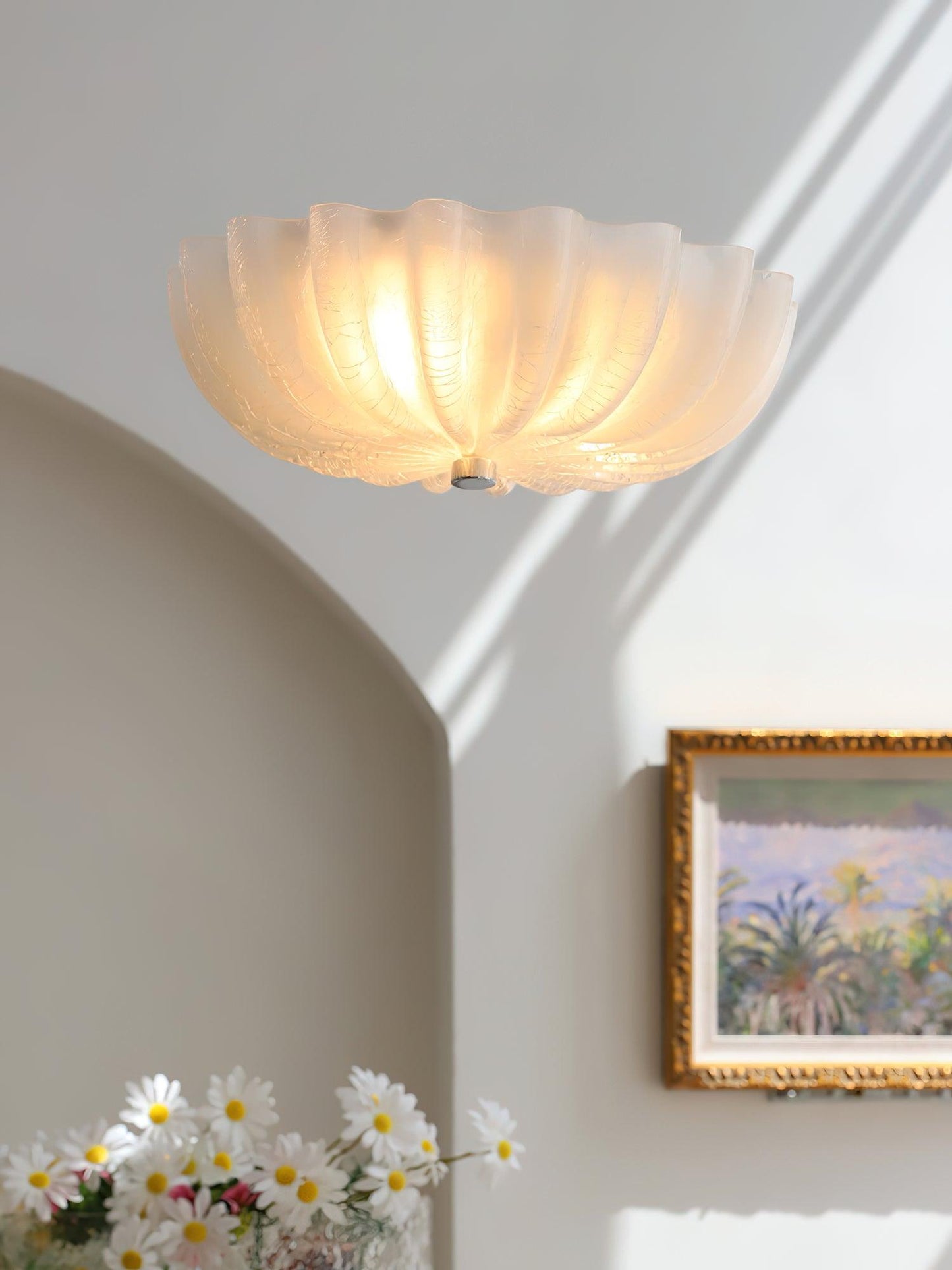 Murano Glass Ceiling Light | Integrated LED | 45cm Diameter