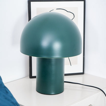 Mushroom Table Lamp | Metal & Iron | White, Green, Orange Options