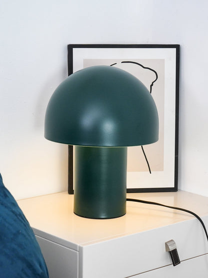 Mushroom Table Lamp | Metal & Iron | White, Green, Orange Options
