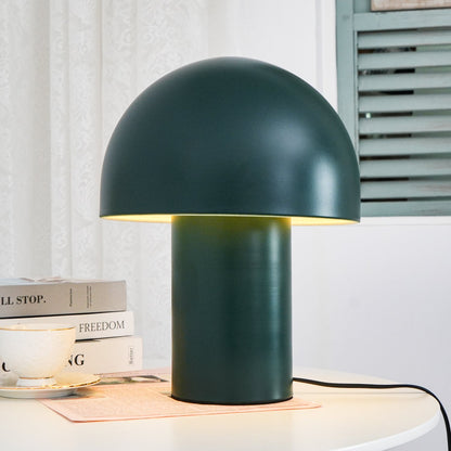 Mushroom Table Lamp | Metal & Iron | White, Green, Orange Options