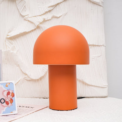 Mushroom Table Lamp | Metal & Iron | White, Green, Orange Options