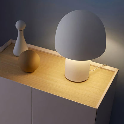 Mushroom Table Lamp | Metal & Iron | White, Green, Orange Options
