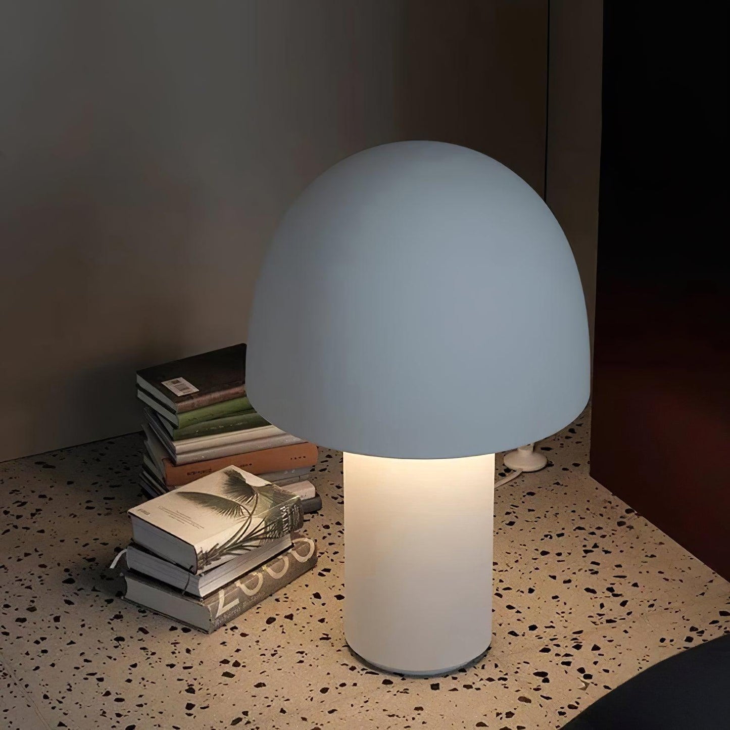 Mushroom Table Lamp | Metal & Iron | White, Green, Orange Options