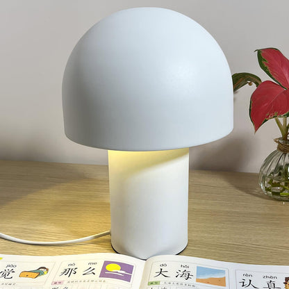 Mushroom Table Lamp | Metal & Iron | White, Green, Orange Options
