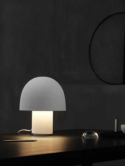Mushroom Table Lamp | Metal & Iron | White, Green, Orange Options