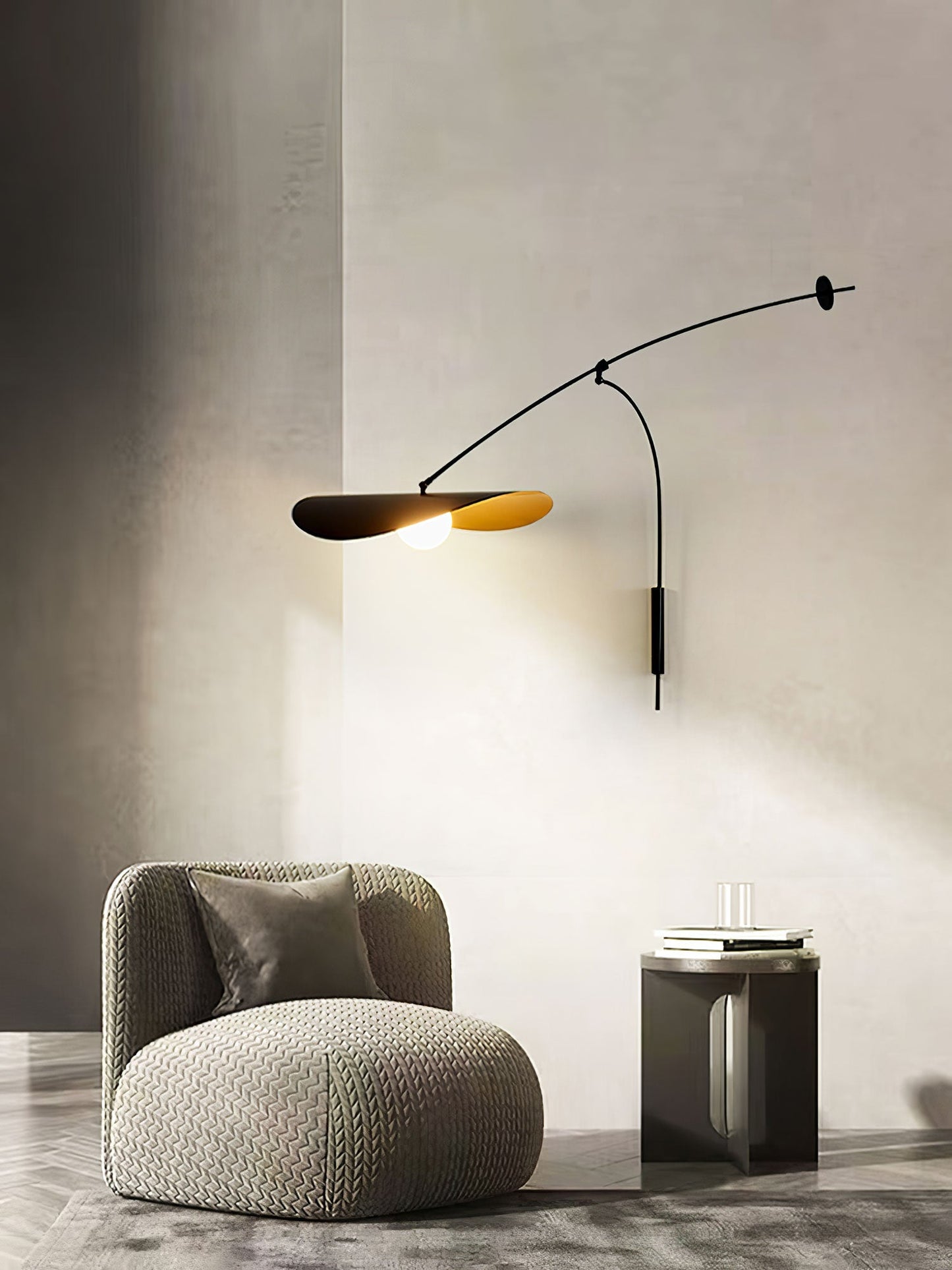 Myrna Wall Light | Handblown Glass & Iron | Set of 2