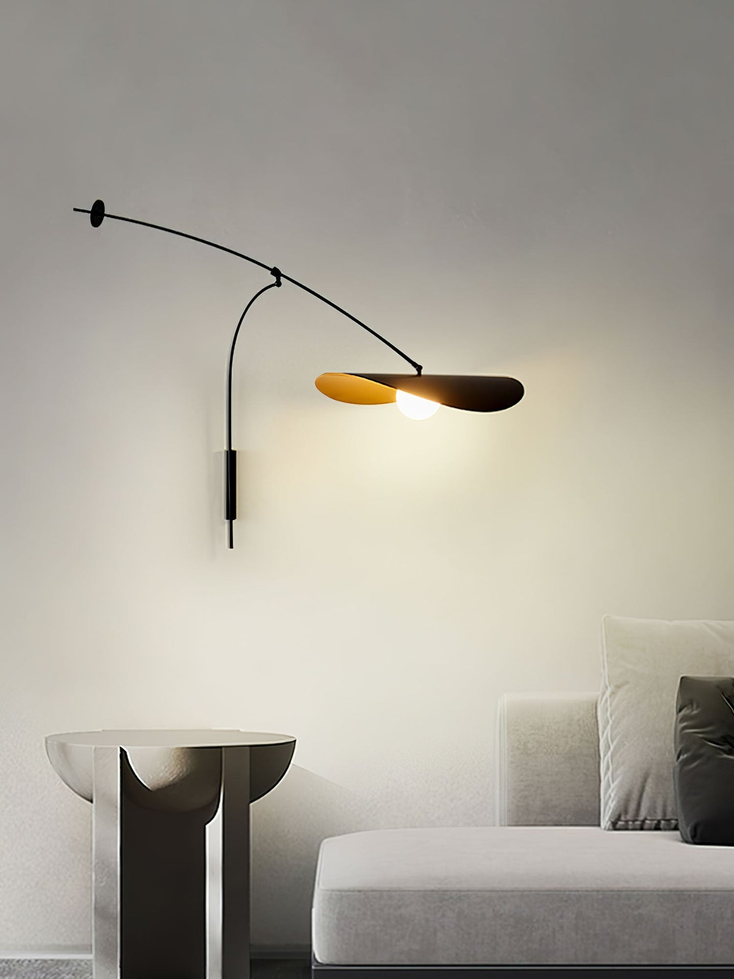 Myrna Wall Light | Handblown Glass & Iron | Set of 2