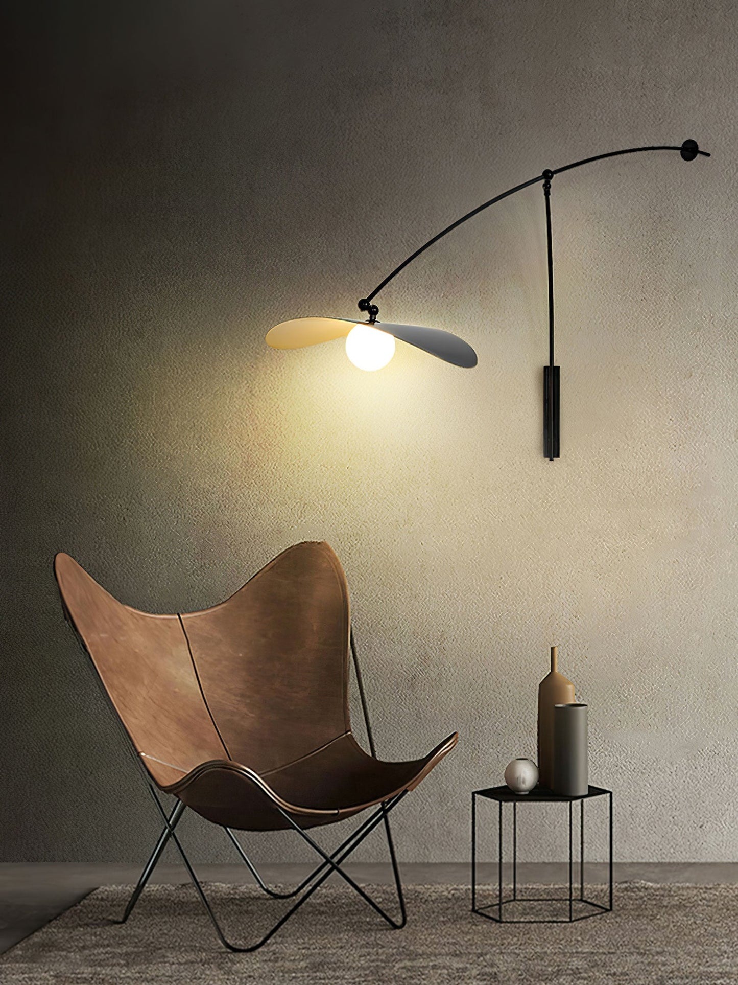 Myrna Wall Light | Handblown Glass & Iron | Set of 2