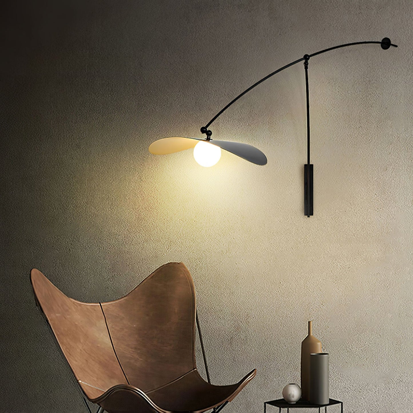Myrna Wall Light | Handblown Glass & Iron | Set of 2