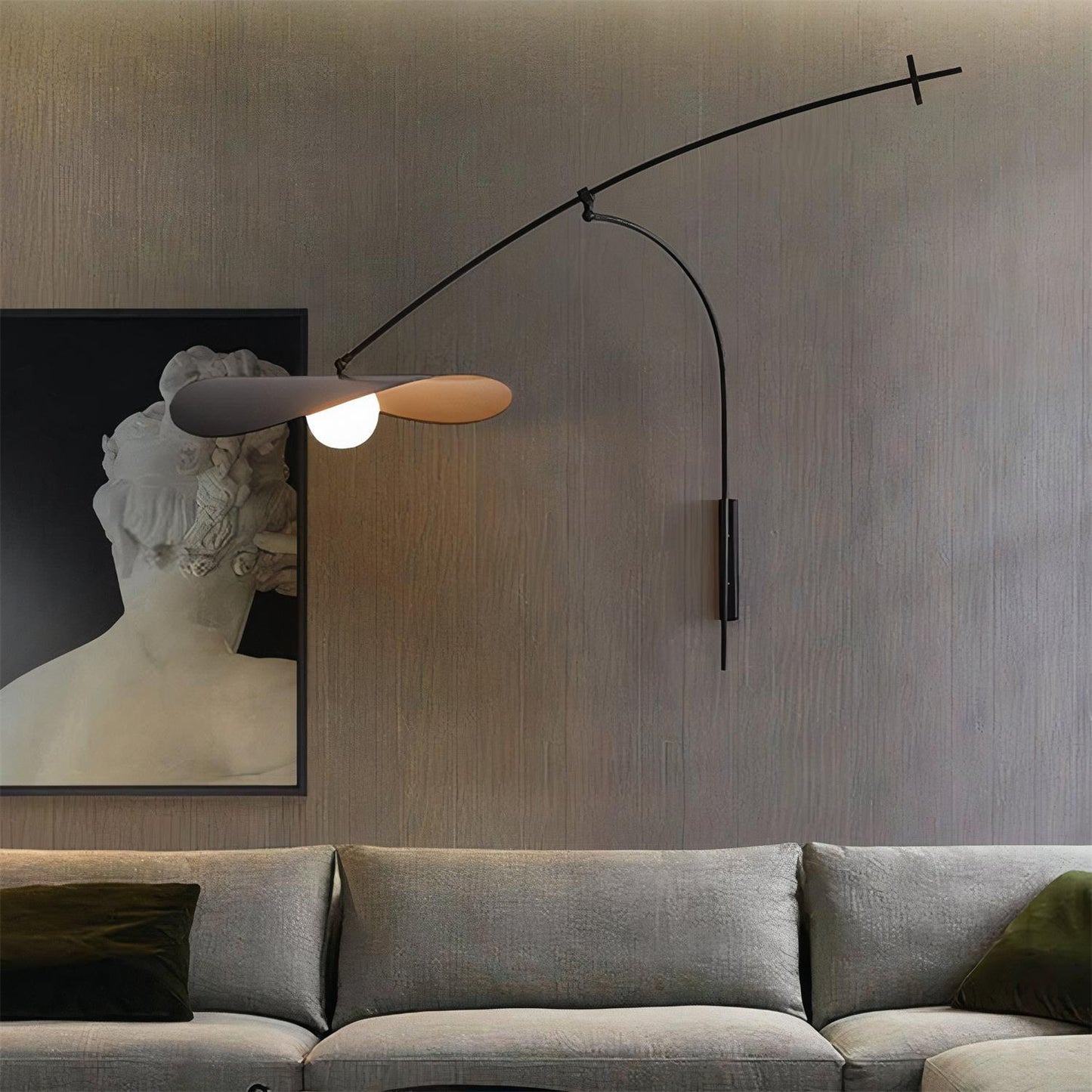 Myrna Wall Light | Handblown Glass & Iron | Set of 2
