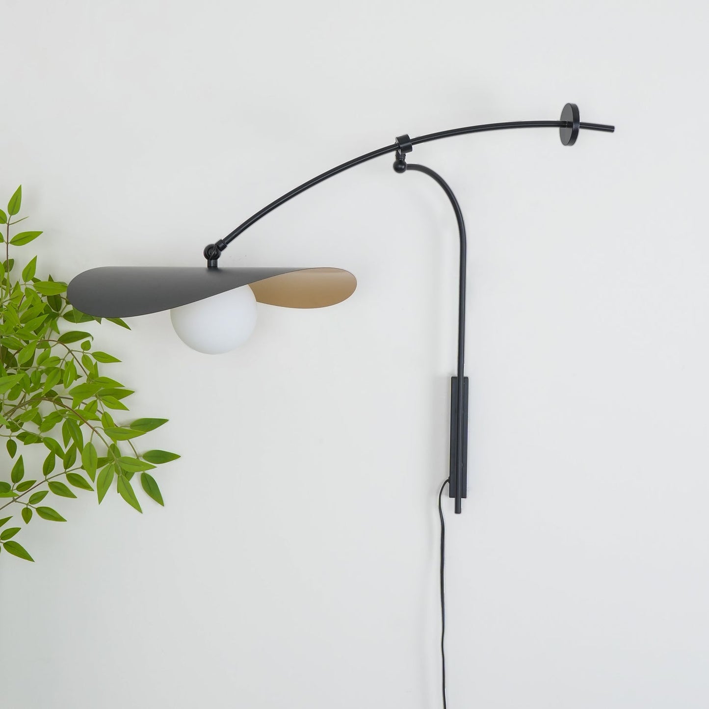 Myrna Wall Light | Handblown Glass & Iron | Set of 2