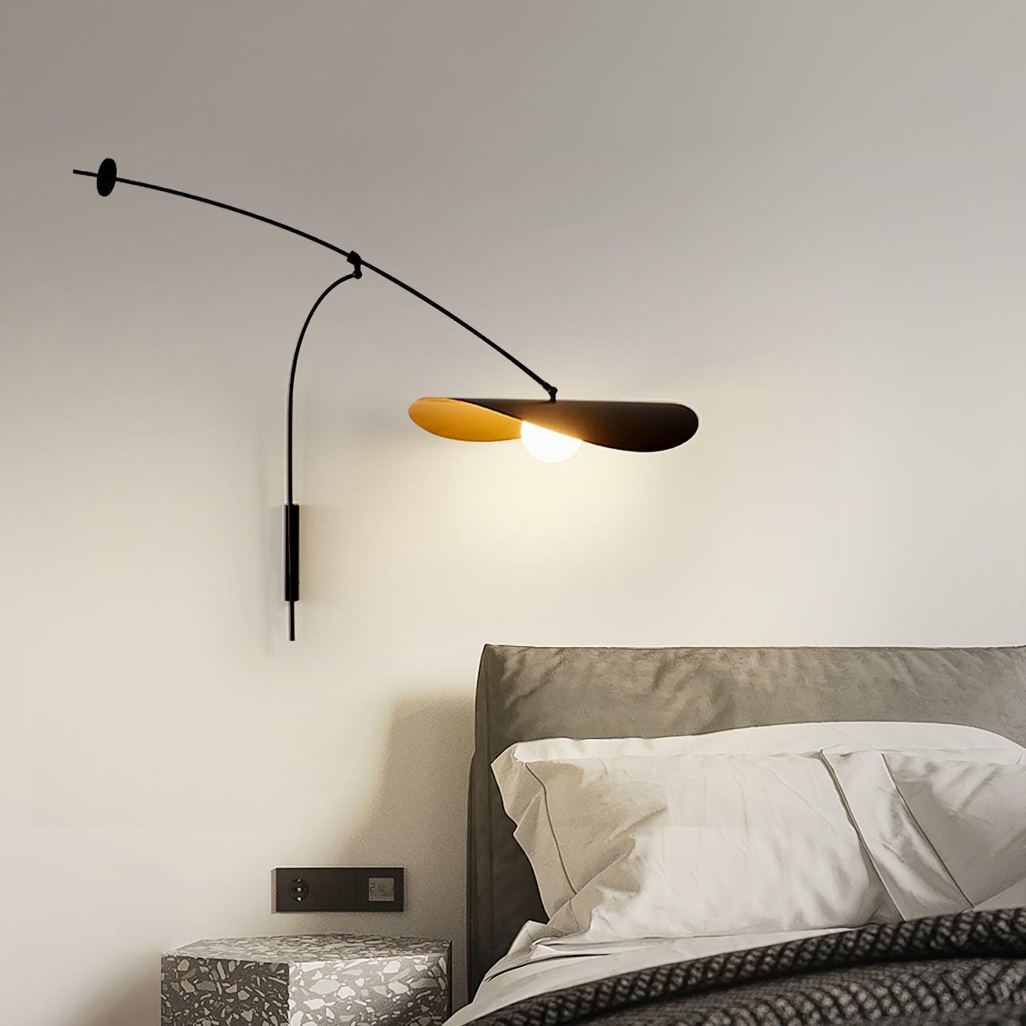 Myrna Wall Light | Handblown Glass & Iron | Set of 2