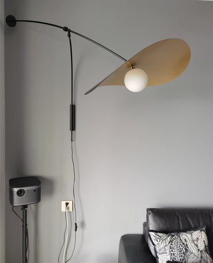 Myrna Wall Light | Handblown Glass & Iron | Set of 2