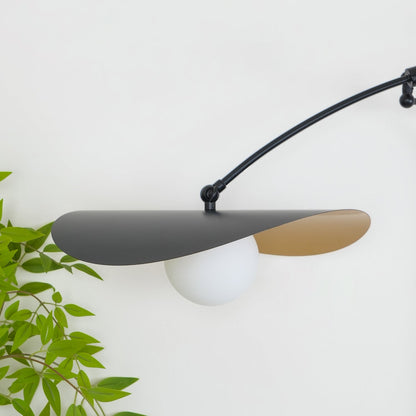 Myrna Wall Light | Handblown Glass & Iron | Set of 2