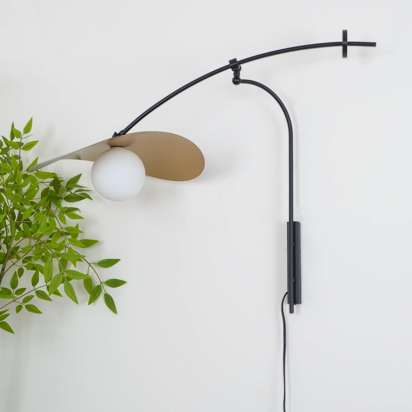 Myrna Wall Light | Handblown Glass & Iron | Set of 2