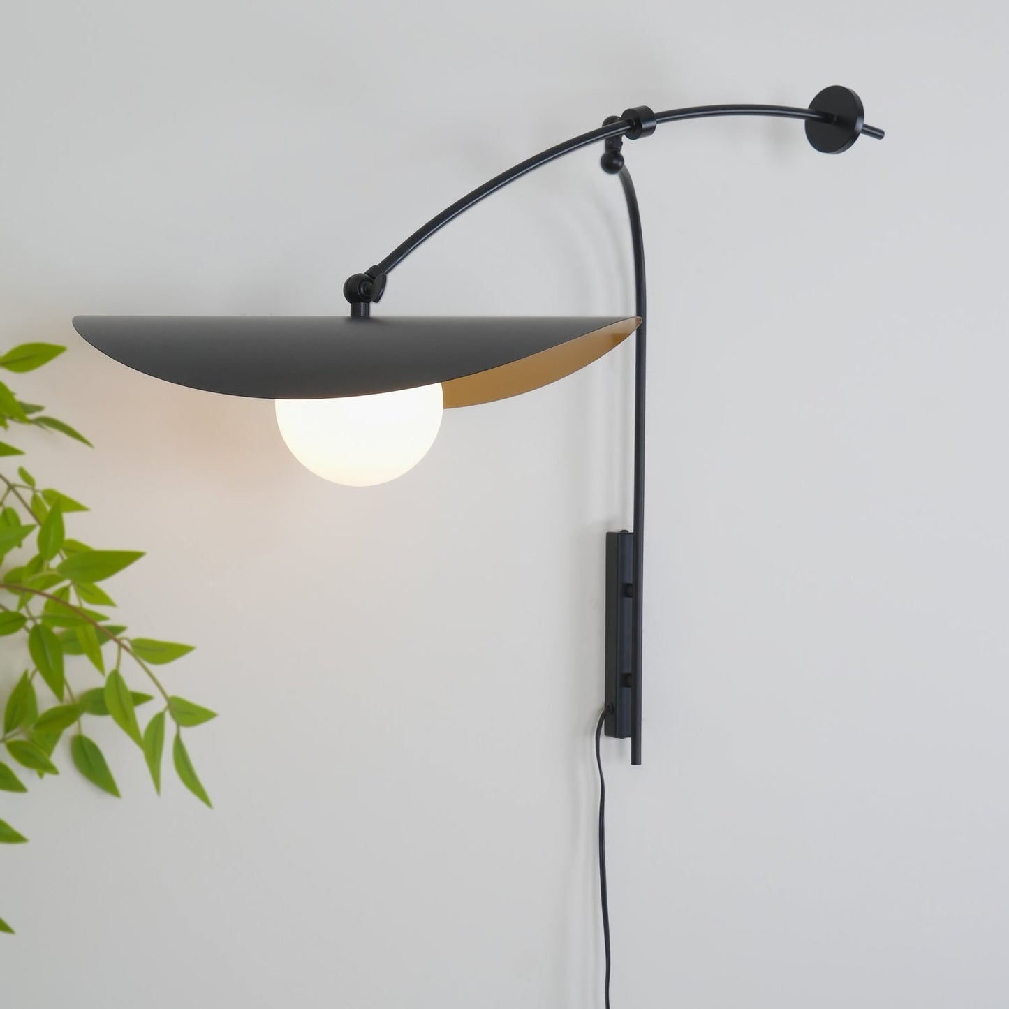 Myrna Wall Light | Handblown Glass & Iron | Set of 2