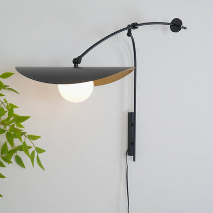 Myrna Wall Light | Handblown Glass & Iron | Set of 2