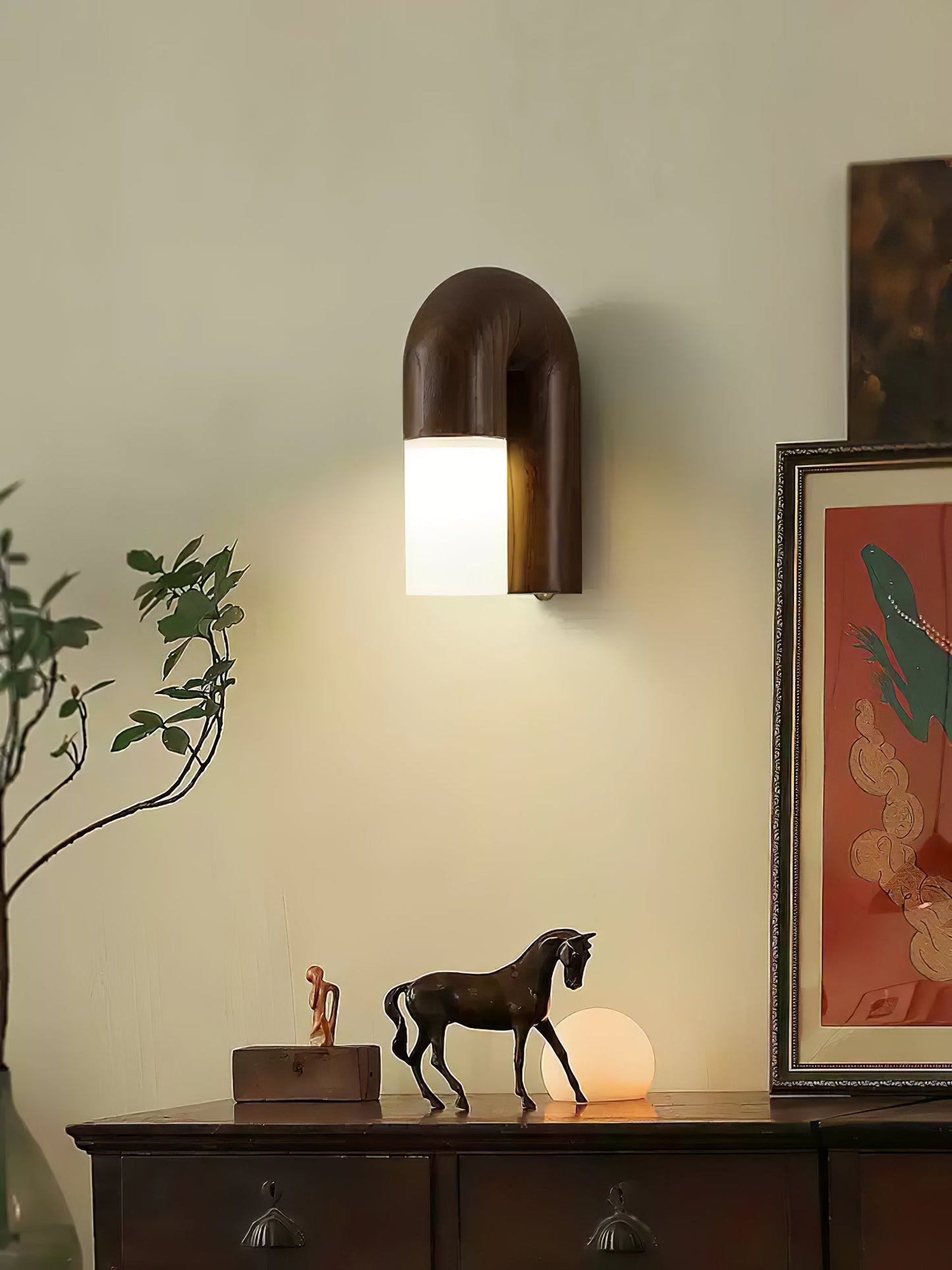 Arcus Wood Wall Lamp | Wood/Metal/Acrylic | Various Finishes