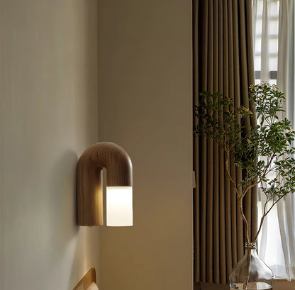 Arcus Wood Wall Lamp | Wood/Metal/Acrylic | Various Finishes