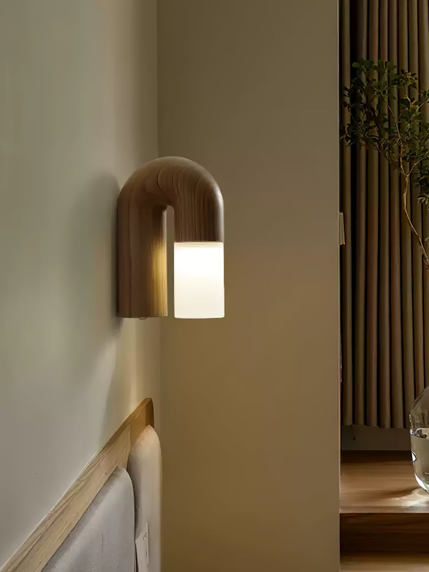 Arcus Wood Wall Lamp | Wood/Metal/Acrylic | Various Finishes