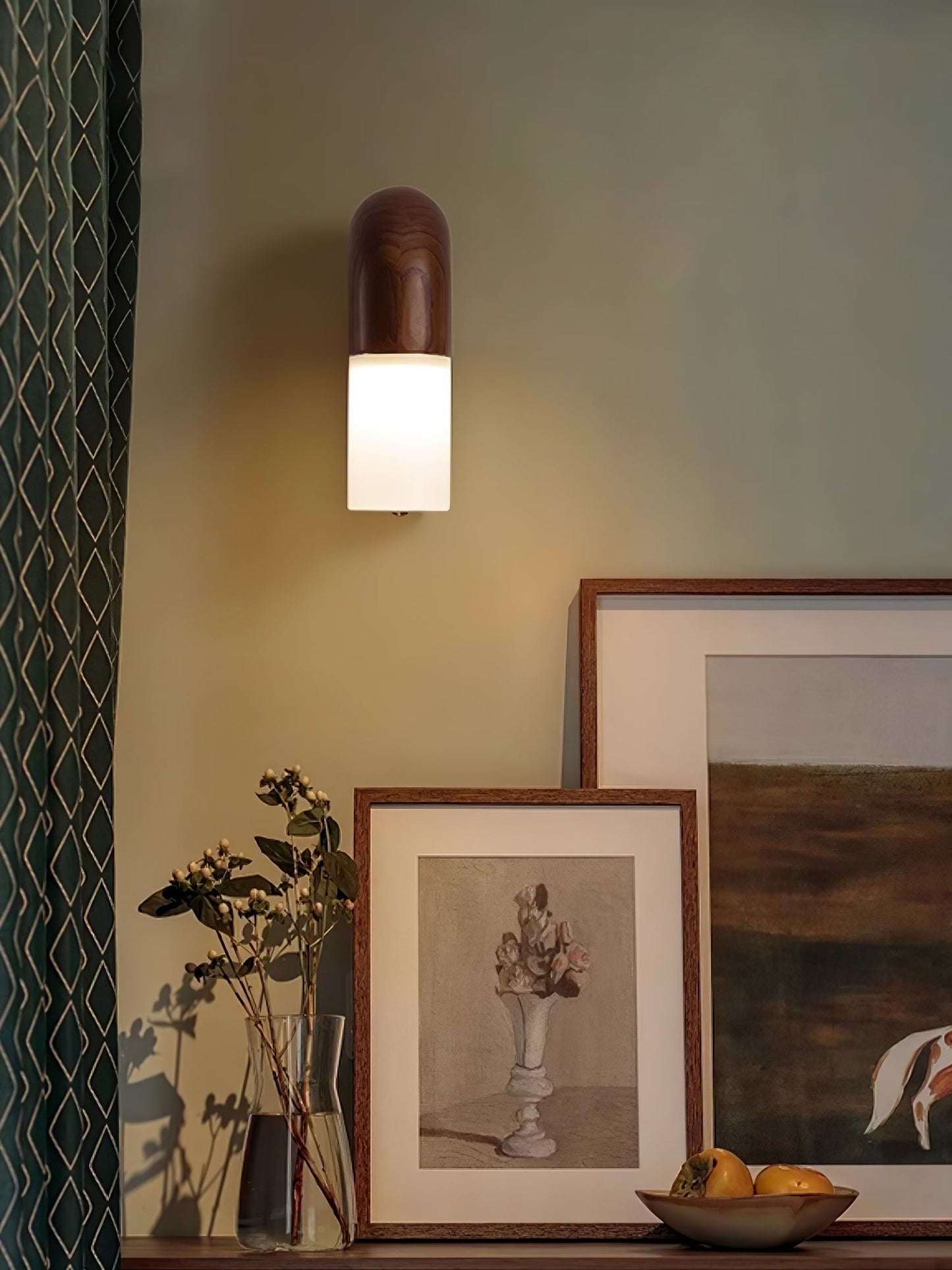 Arcus Wood Wall Lamp | Wood/Metal/Acrylic | Various Finishes