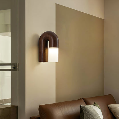 Arcus Wood Wall Lamp | Wood/Metal/Acrylic | Various Finishes