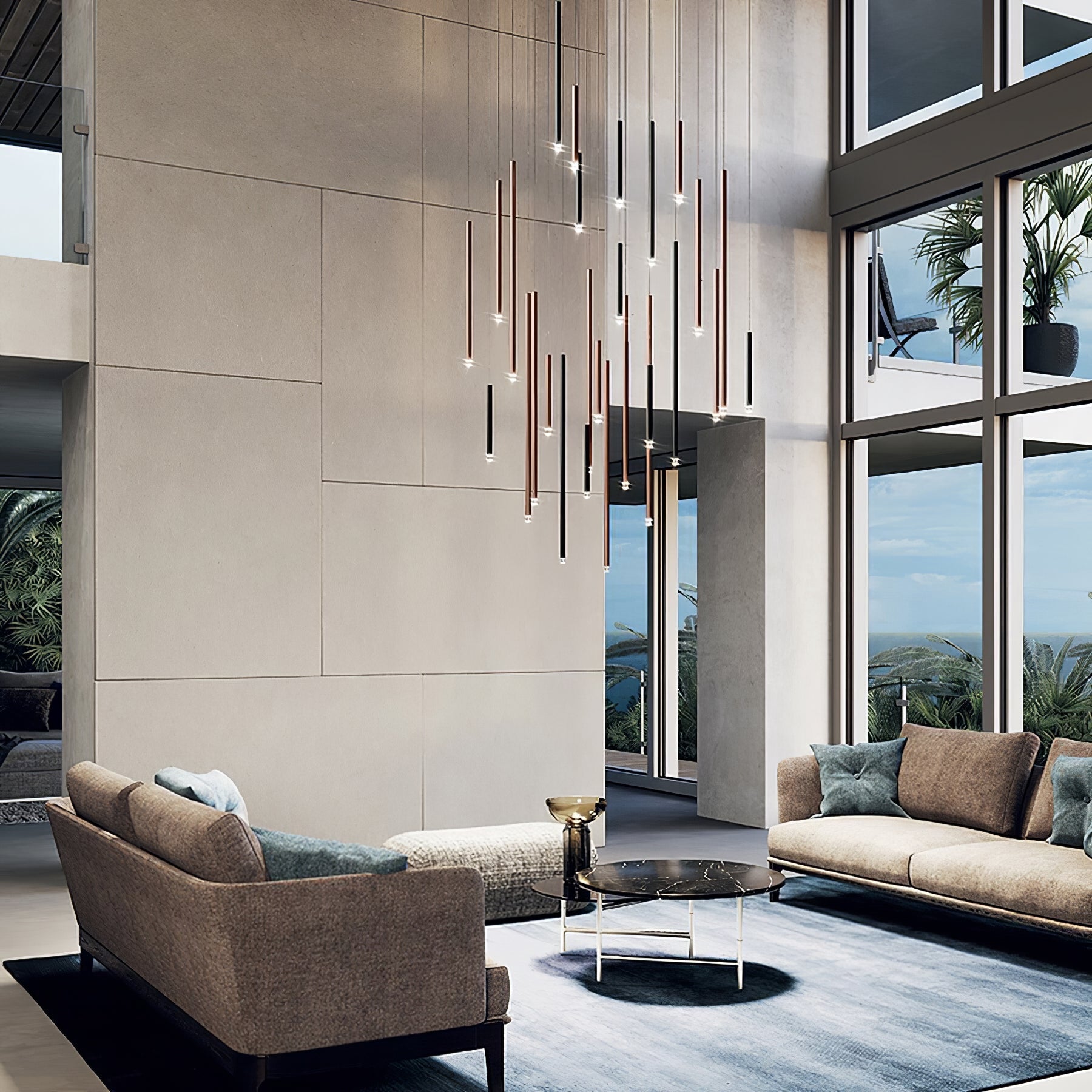 Nano Suspension Chandelier