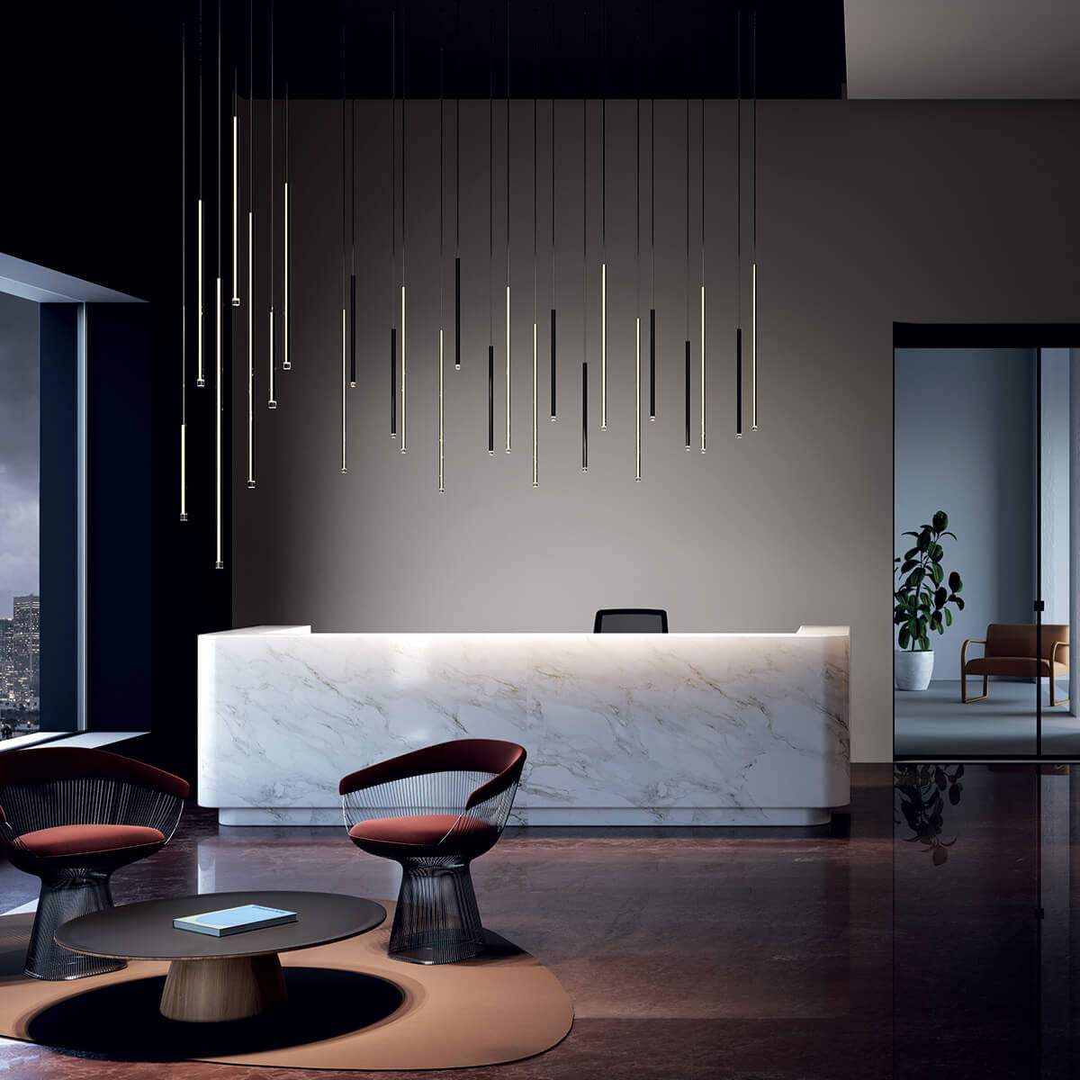 Nano Suspension Chandelier